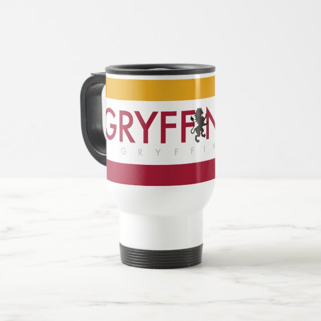 Caneca Térmica Harry Potter| Parceiro Gryffindor (Frente Esquerda)