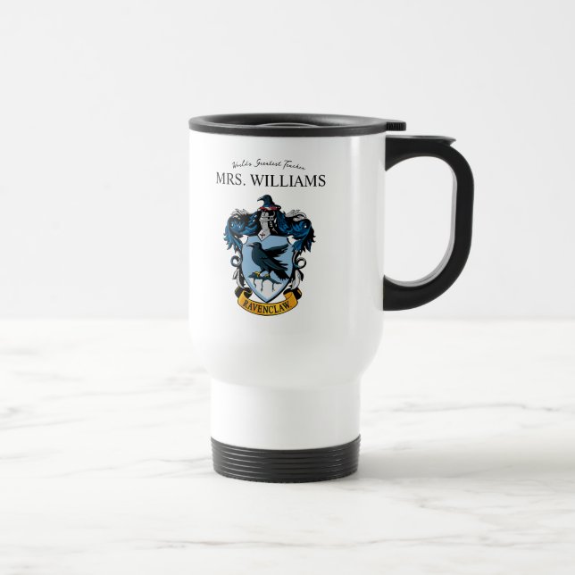 Caneca Térmica Harry Potter | Professor Ravenclaw Personalizado (Direita)
