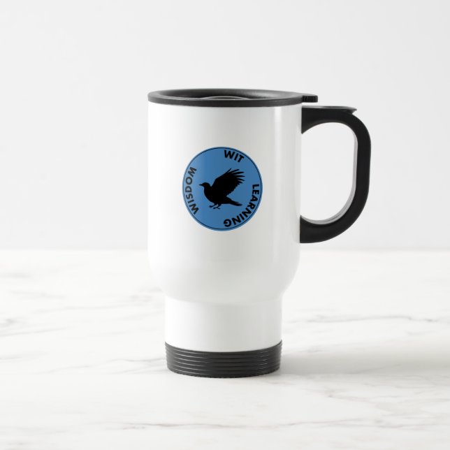 Caneca Térmica Harry Potter| RaVENCLAW™ Traços gráficos para casa (Direita)