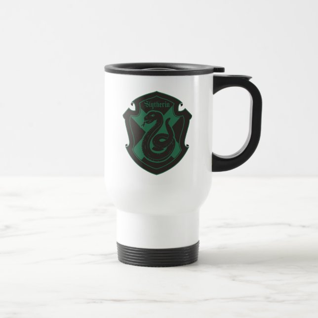Caneca Térmica Harry Potter| Slytherin House Pride Crest (Direita)