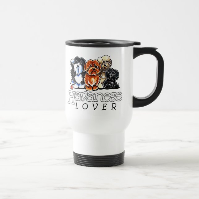 Caneca Térmica Havanese Lover (Direita)