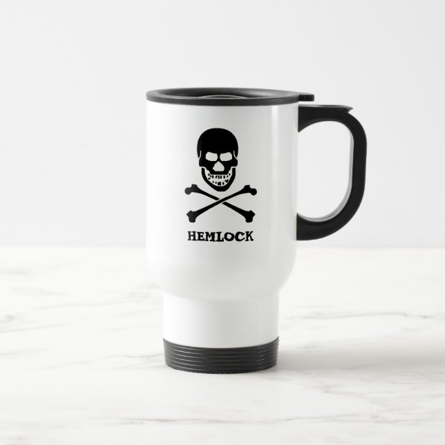 Caneca Térmica Hemlock Venison Black Skull e Crossbones (Direita)