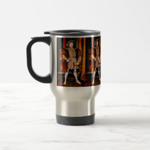 Caneca Térmica Henry VIII Tudors História Rei Inglaterra seis Esp