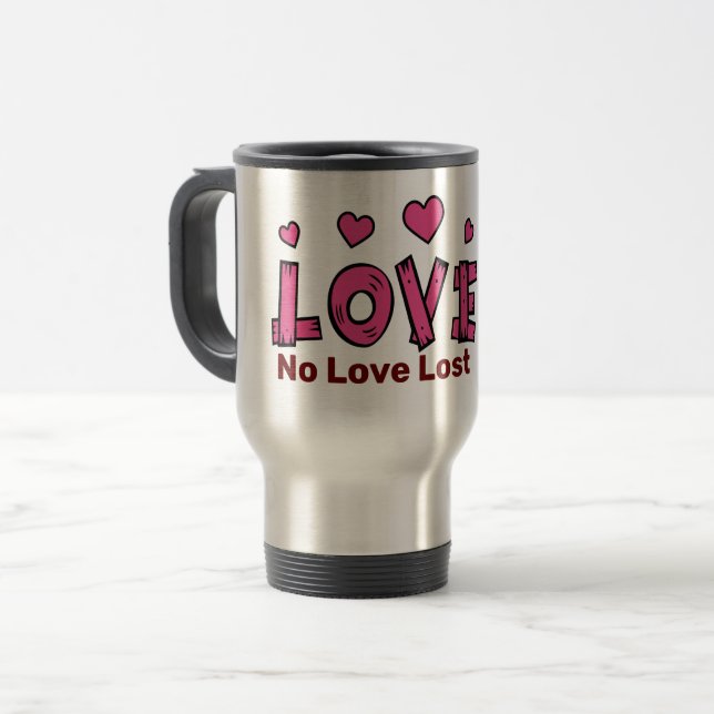 Caneca Térmica Hert LOVE (Frente Esquerda)