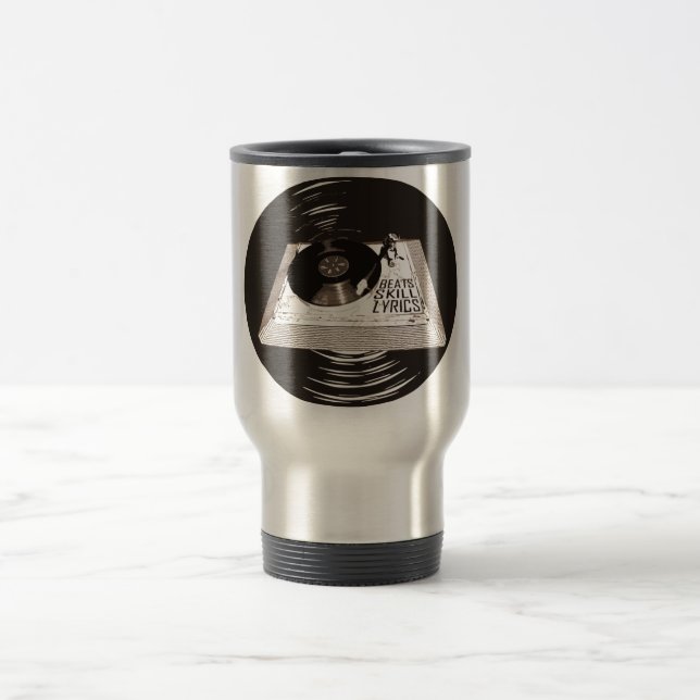 CANECA TÉRMICA HIP HOP BEATS SKILL LYRICS ATIVÁVEL (Centro)