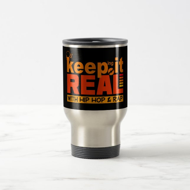 Caneca Térmica HIP HOP e RAP personalizado mug - escolha estilo e (Centro)