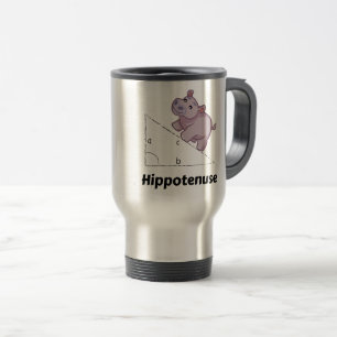 Caneca Térmica Hippotenuse Engraçado Math