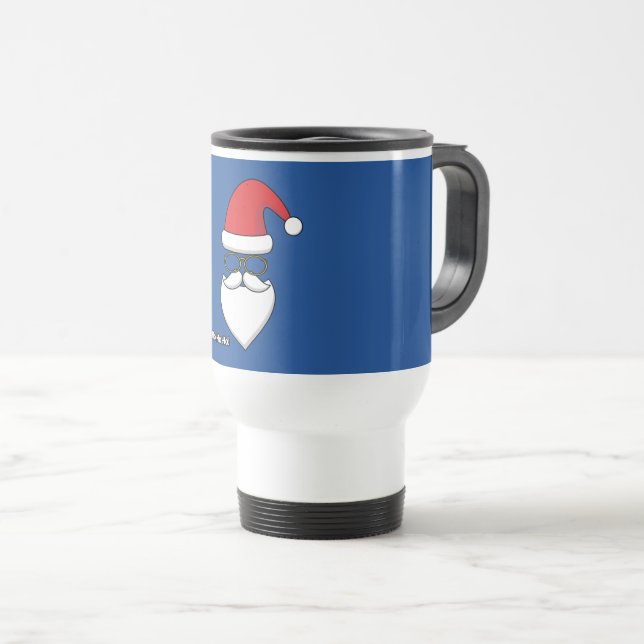 Caneca Térmica Ho Ho Papai Noel (Frente Esquerda)