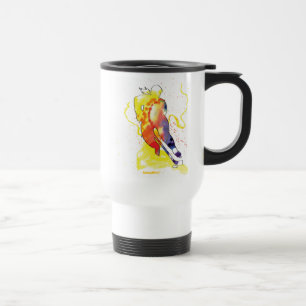 Caneca Térmica Hockey Watercolor