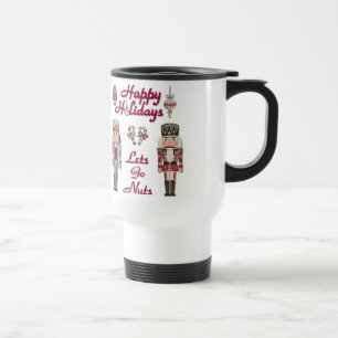 Caneca Térmica Holiday Nutcracker deixa Loucos irem