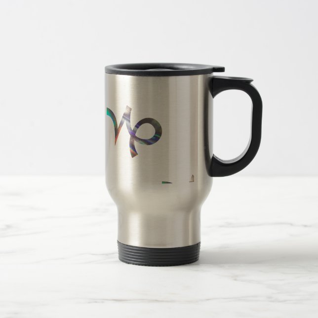 Caneca Térmica holograma Capricórnio (Direita)
