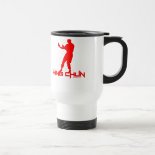Caneca Térmica Homem do IP - asa Chun "Kung Fu "
