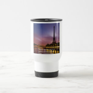 Caneca Térmica Honoré de Balzac Sobre Paris França