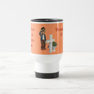 Caneca Térmica Honrando nossos Veteranos -
