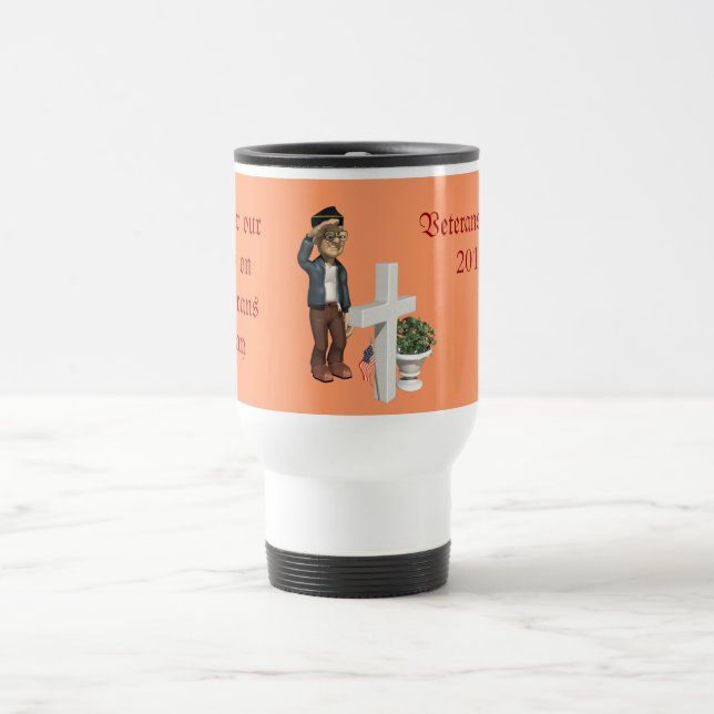 Caneca Térmica Honrando nossos Veteranos - (Centro)