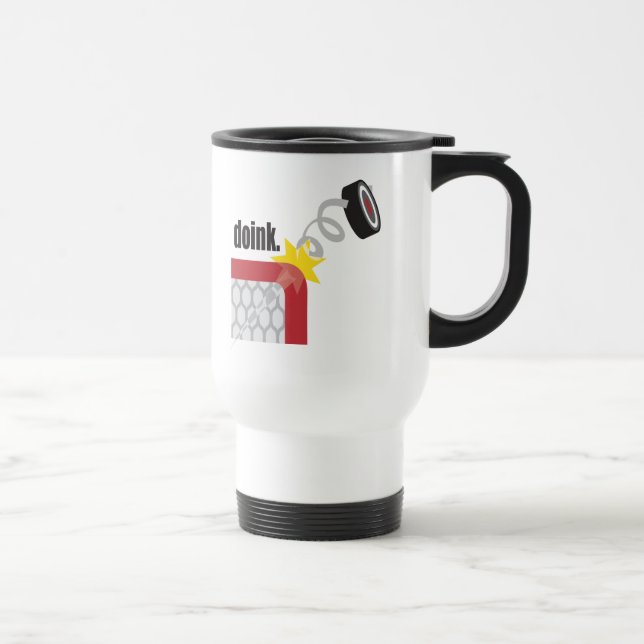 Caneca Térmica Hóquei engraçado (Direita)