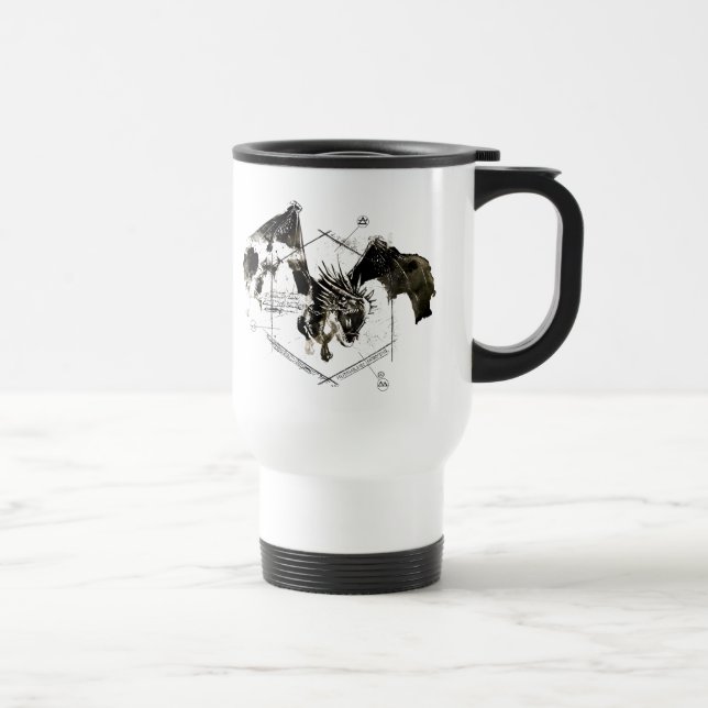 Caneca Térmica Horntail Dragon (Direita)