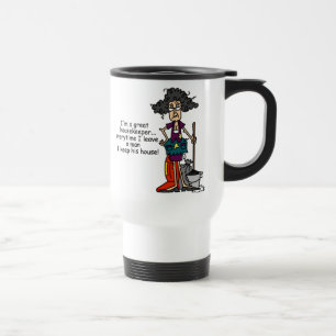 Caneca Térmica Humor da empregada
