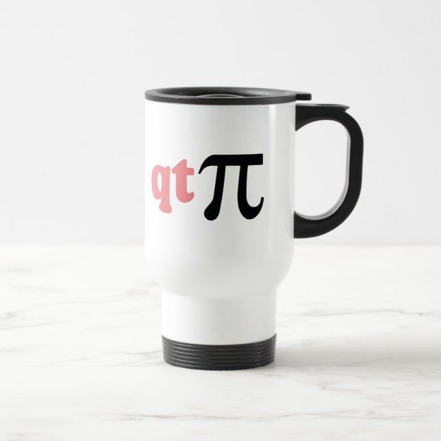 Caneca Térmica Humor da matemática - T bonito Pi (Direita)