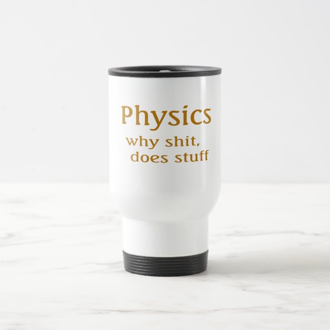 Caneca Térmica humor de física (Centro)