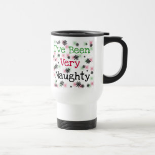 Caneca Térmica Humor de Natal muito travesso