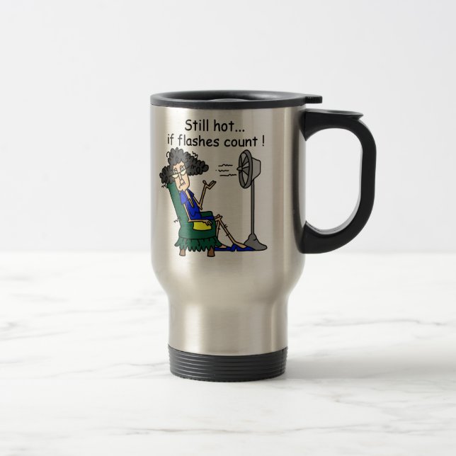 Caneca Térmica Humor do flash quente (Direita)