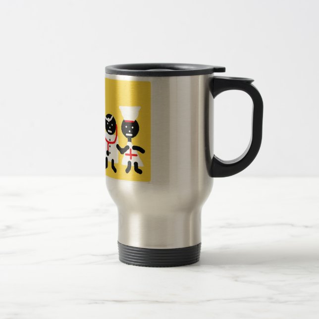 Caneca Térmica Humor médico (Direita)