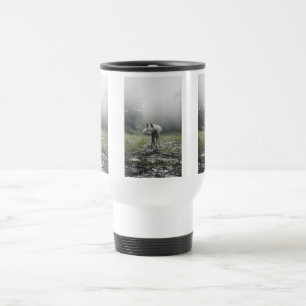 Caneca Térmica Husky Siberiano Branco