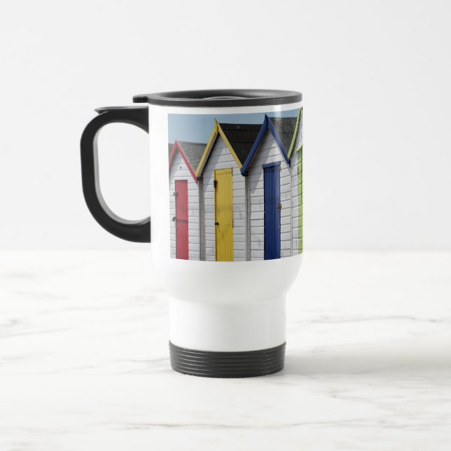 Caneca Térmica Huts de praia em inglês (Esquerda)