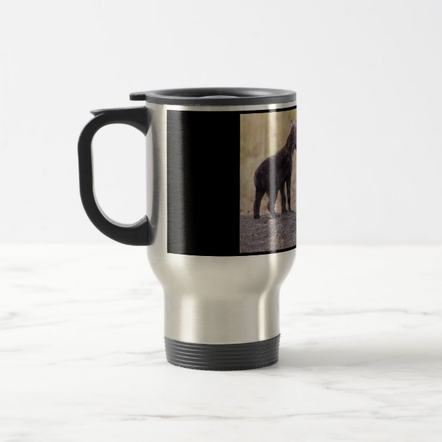 Caneca Térmica Hyena com uma jovem (Esquerda)