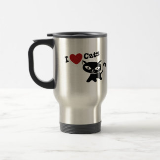 Caneca Térmica I love cats