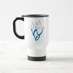 Caneca Térmica Iceberg Azul Inspiracional Personalizado