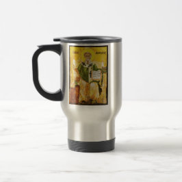 Caneca Térmica Ícone Ortodoxo de São Atanásio de Alexandria