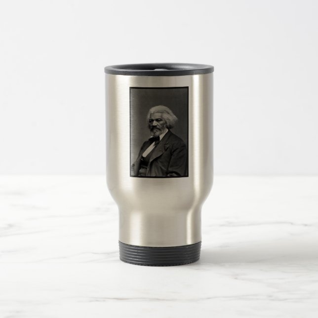 Caneca Térmica Ícones da História Negra: O Frederick Douglass mai (Centro)