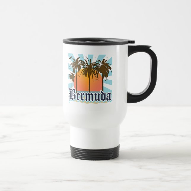 Caneca Térmica Ilha de lembranças de Bermuda (Direita)