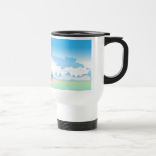 Caneca Térmica Ilha tropical
