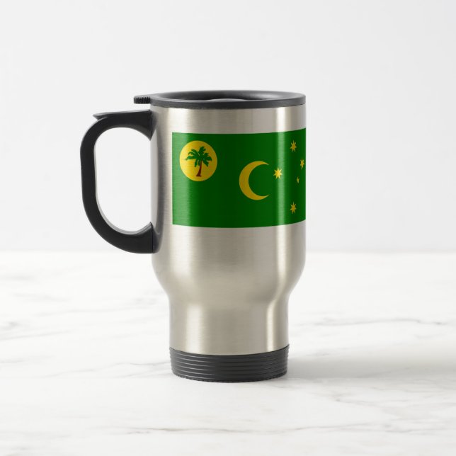 Caneca Térmica Ilhas Cocos, bandeira da Austrália (Esquerda)