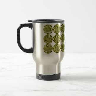 Caneca Térmica Ilusão óptica - Rodas giratórias