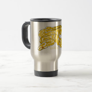 Caneca Térmica Ilustração de cobra de pitão birmanês