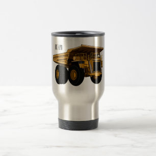 Caneca Térmica Ilustração de desenho animado de caminhão Haul