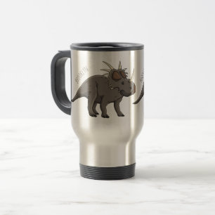 Caneca Térmica Ilustração de desenho animado de estiracossauro