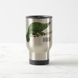 Caneca Térmica Ilustração de desenho do campeão de Jackson