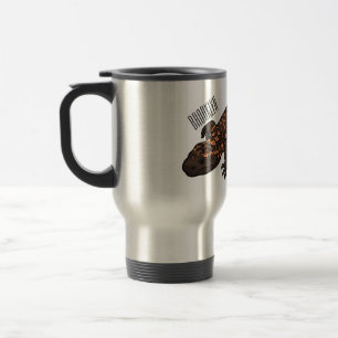 Caneca Térmica Ilustração de desenho do monstro de Gila