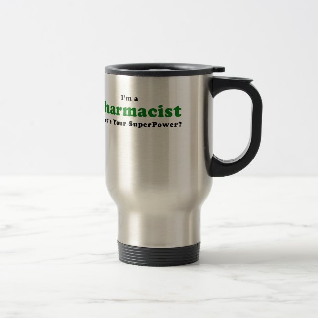Caneca Térmica Im um farmacêutico o que é sua superpotência (Direita)