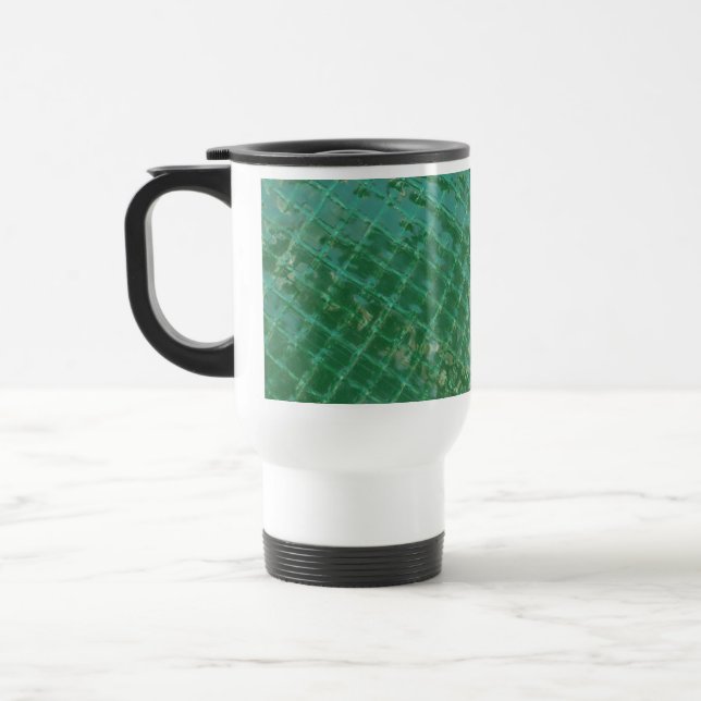 Caneca Térmica Imagem da foto da tampa plástica verde (Esquerda)