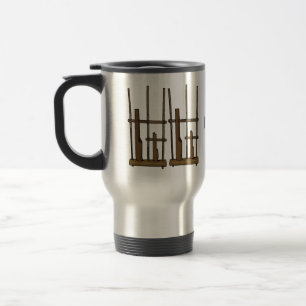 Caneca Térmica Imagem de desenhos angklung