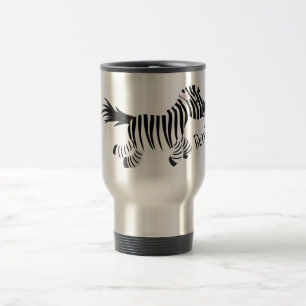 Caneca Térmica Imagem de desenhos animados engraçados e engraça