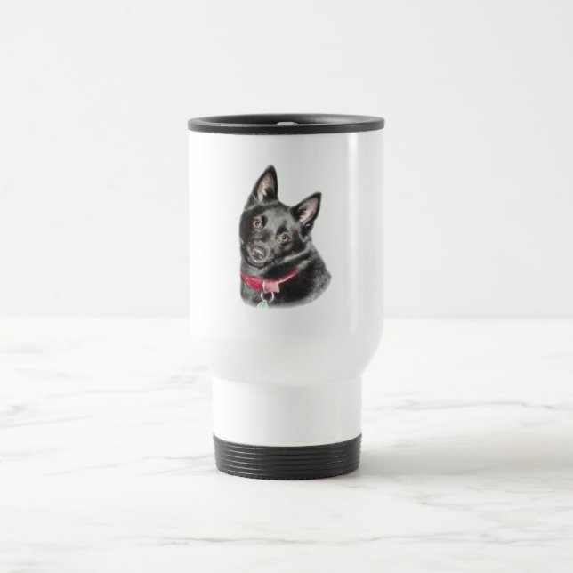 Caneca Térmica Imagem de Schipperke (Centro)