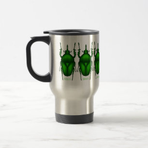 Caneca Térmica Imagem do inseto Mecynorhina torquata