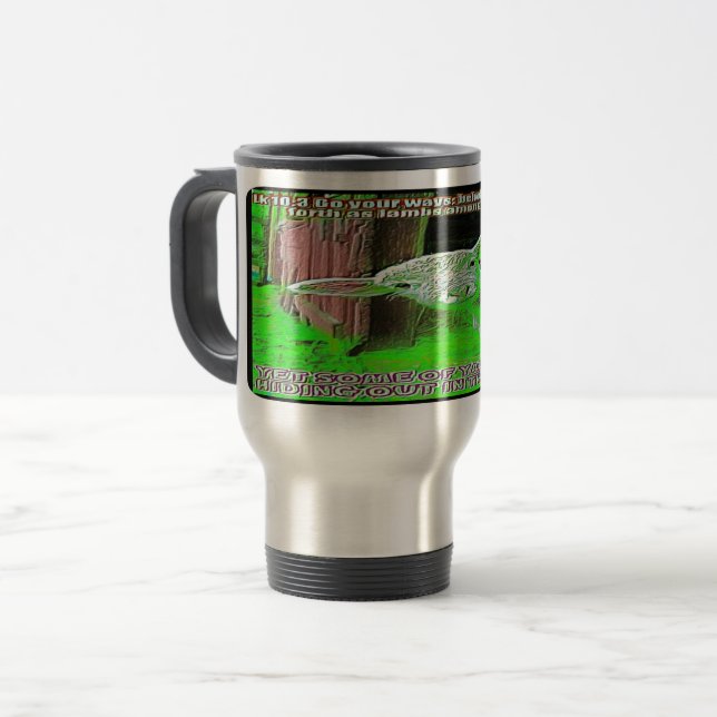 Caneca Térmica Imagens de Escritura 18 (Frente Esquerda)